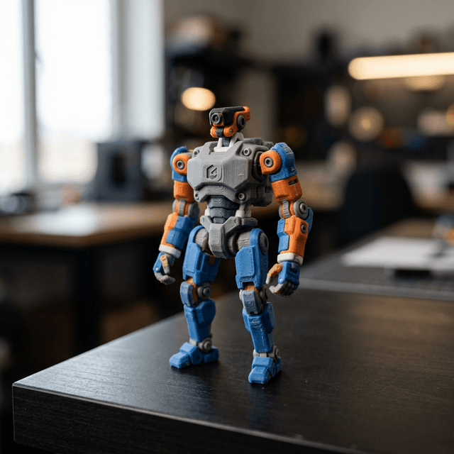 Артикулована іграшка-робот